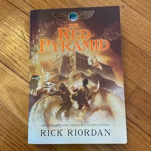 The Red Pyramid by Rick Riordan paperback